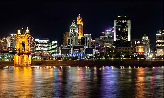 Cincinnati skyline photo